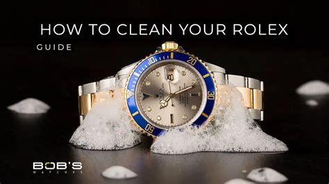 rolex bracelet grime|how to clean Rolex crystals.